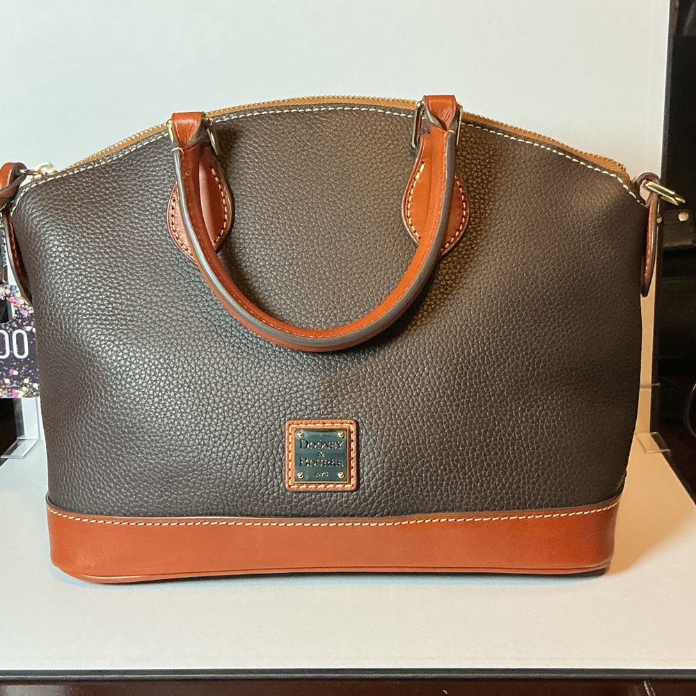 Dooney & Bourke Darcy T Moro Pebble Grain Satchel